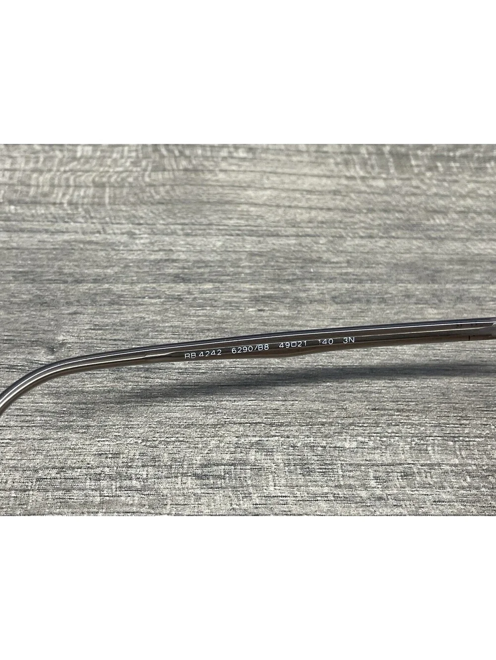 Ray-Ban Sunglasses Frames Only RB 4242 6290 LightRay Clear/Brown Italy 49-21-140